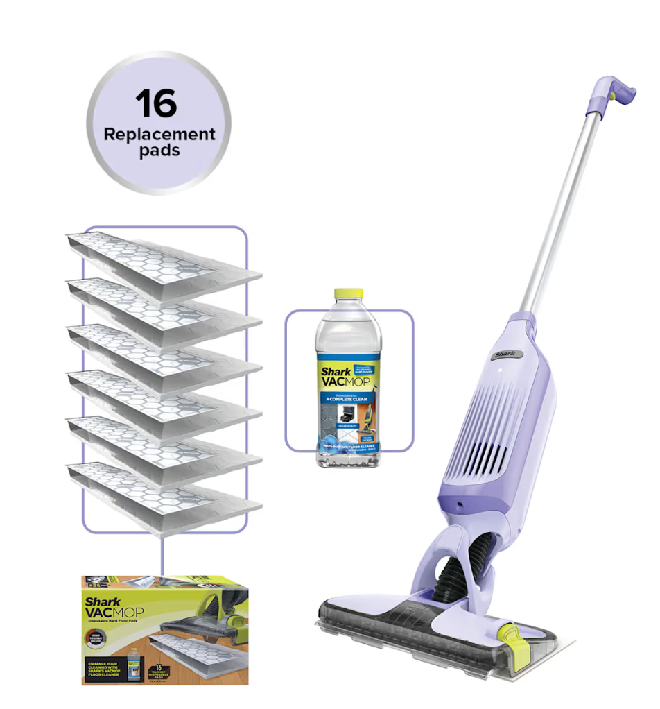 Shark VacMop 2-in-1 Cordless Vacuum Mop with Targeted Spray Complete Kit