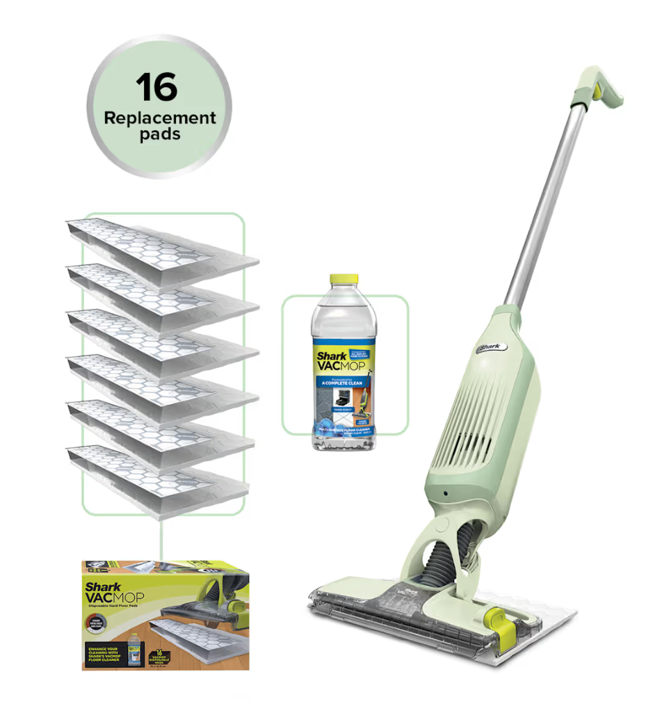 Shark VacMop 2-in-1 Cordless Vacuum Mop with Targeted Spray Complete Kit