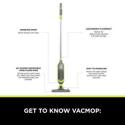 Shark VacMop 2-in-1 Cordless Vacuum Mop with Targeted Spray Complete Kit